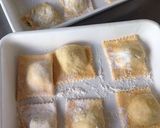 A picture of step 6 of Schwäbisch Maultaschen (Big, Fat German "Ravioli").