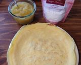 A picture of step 8 of Pfannekuchen (German Pancakes) with Homemade Apple Sauce.