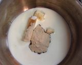 A picture of step 1 of Bourbon Toffee Sauce.