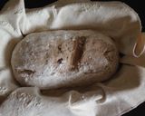 A picture of step 9 of Wholegrain Spelt Bread with Flax and Sunflower Seeds (Slow-rise).