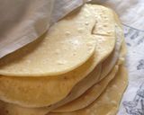 A picture of step 10 of Homemade Corn Flour Tortillas .