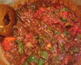 A picture of step 4 of Homemade Vegetarian Chickpea and Kidney Bean Chili.