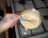 A picture of step 2 of easy creme brulee.