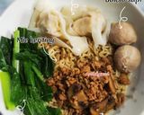 Foto langkah ke 8 dari resep Bakmi Ayam Jamur Bakso Pangsit (madebyircia).