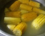 A picture of step 2 of Sweet & Sour Corn.