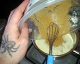 A picture of step 3 of easy creme brulee.