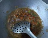 A picture of step 5 of Chilli mushroom.