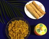 A picture of step 5 of Bengali Aloo Pyaaz Chocchori.