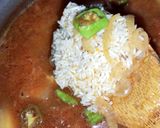A picture of step 5 of Alu jhat phat taheri.