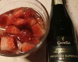 A picture of step 1 of Strawberry Risotto.