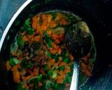 A picture of step 3 of Corned beef spaghetti.