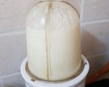 A picture of step 1 of Khoya ButterScotch Sarbat.