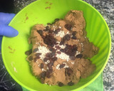 Foto del paso 4 de la receta: Gofio amasado con miel de Palma, Almendras y Pasas“TURRÓN CANARIO” y....Barritas con Chocolate