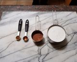A picture of step 3 of Bornmann's Vegan Luxury Hot Chocolate.