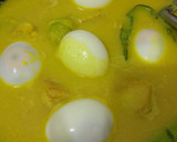 Foto langkah ke 3 dari resep Opor Ayam Tahu Telur Istimewa.