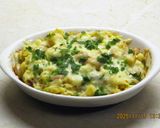 Sült nokedli bacon-nel és babbal recept fázis 3 fotója