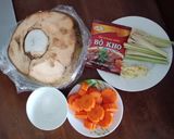 Hình bước làm 1 của món Bò kho bánh mì