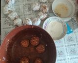 199 7. Csülkös füstölt húsos gombócos savanyú káposzta 😋 recept fázis 2 fotója