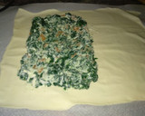 Foto del paso 6 de la receta: Hojaldre relleno de espinacas y salmón marinado