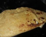 A picture of step 4 of Cheese brust paratha.
