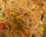 A picture of step 2 of Seviyan Upma(Vegetable Vermicelli Upma).