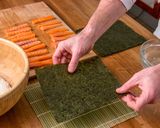 Maki sushi tekercs recept fázis 6 fotója