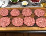 Creamy Jalapeo Stuffed Burgers with Raspberry Chipotle Sauce recipe step 4 photo