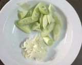 Hình bước làm 3 của món Nấm rơm kho tiêu.