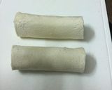 Hình bước làm 3 của món Sandwich cuộn chuối