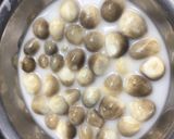 Hình bước làm 1 của món Đậu hũ kho nấm rơm