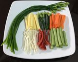 Hình bước làm 2 của món Cuốn đậu hũ kho gừng