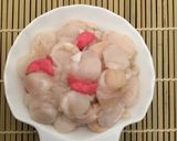 Hình bước làm 2 của món Sò điệp xào sả ớt