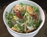 Hình bước làm 8 của món Miến cua