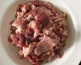 Hình bước làm 2 của món Dưa cải nấu gân bò