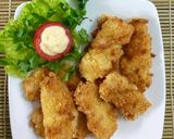 Hình bước làm 4 của món Cá ba sa chiên xù