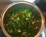 Hình bước làm 3 của món Canh cải ngồng