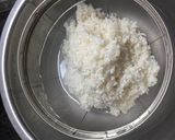 Hình bước làm 2 của món Cơm gấc 