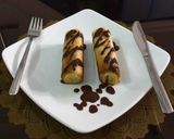 Hình bước làm 7 của món Sandwich cuộn chuối