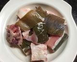 Hình bước làm 1 của món Cá đuối nấu dưa chua