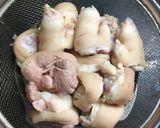 Hình bước làm 1 của món Dưa cải nấu giò heo