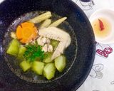 Hình bước làm 5 của món Súp gà nấu susu