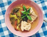 Hình bước làm 6 của món Chân giò hầm cải chua