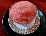 તરબુચ સ્લશ વીથ આઇસક્રીમ & રોઝ સીરપ (Watermelon Slush With Icecream Rose Syrup Recipe In Gujarati) રેસીપી સ્ટેપ2ફોટો