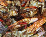 Foto langkah ke 3 dari resep Kepiting Saus Tiram.