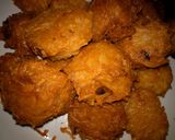 A picture of step 3 of Grated fried yam.
