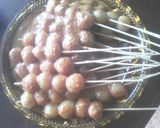 Foto langkah ke 6 dari resep Sate cilok bumbu seblak mantappp.