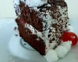 A picture of step 6 of Black forest cake (INSTANT).
