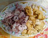 Foto langkah ke 2 dari resep Cumi Cabe Ijo.