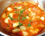 A picture of step 5 of Aloo Tamatar Falahari Gujarati Sabzi.