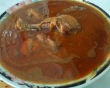 A picture of step 6 of Chicken nihaari with homemade whole wheat naan !.